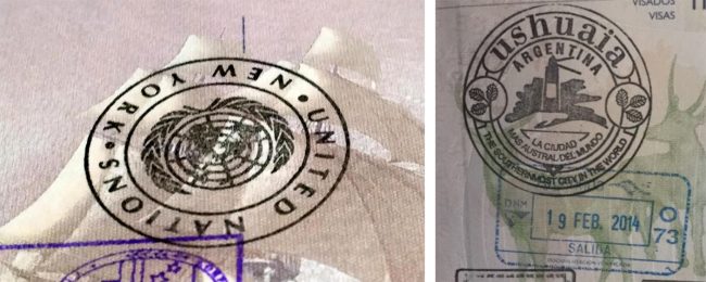 Cool & rare passport stamps from around the world