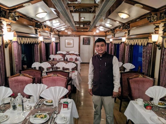 Golden Chariot Train review, the only luxury train in South India