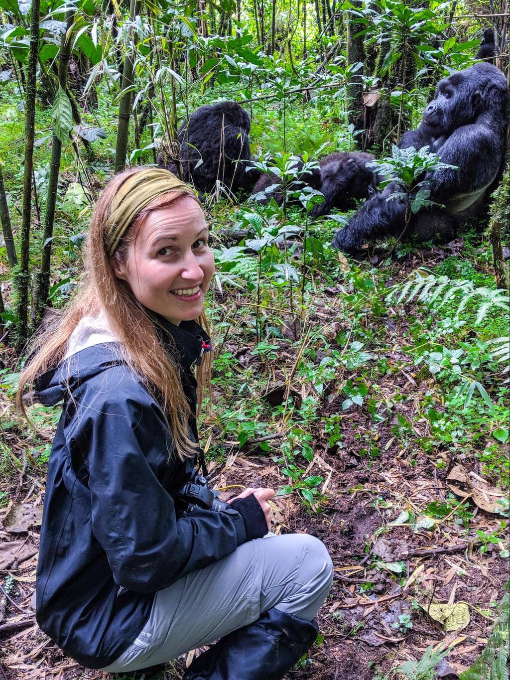 This is how close you can get to the gorillas in Rwanda