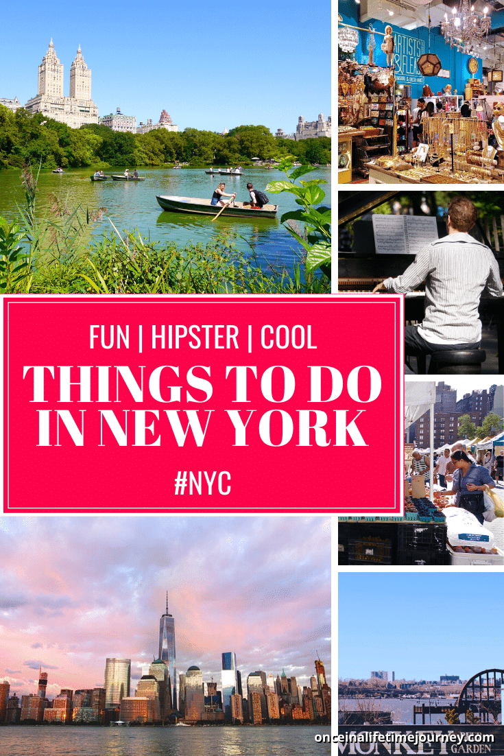 All the hipster, fun and cool things to do in New York