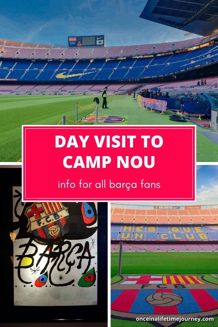 Trip to Cam Nou in Barcelona