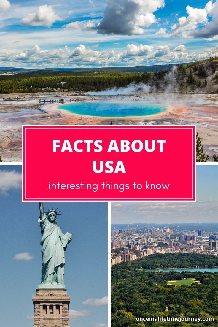 My USA, Fun Facts About The USA