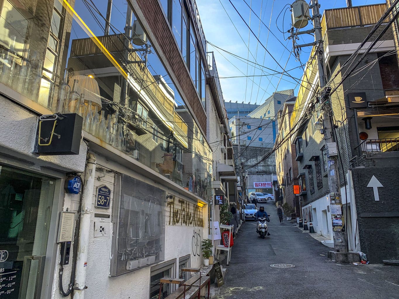 The back roads of Hannam-dong