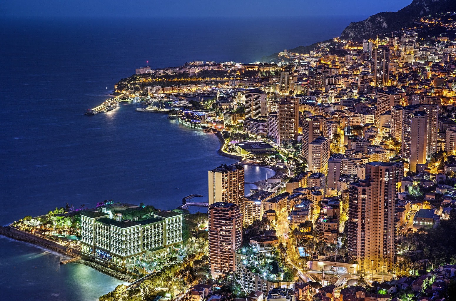 Monaco Blue Hour