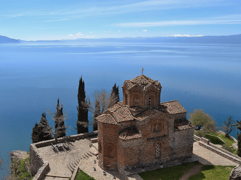 St. John the Theologian Church on Lake Ohrid