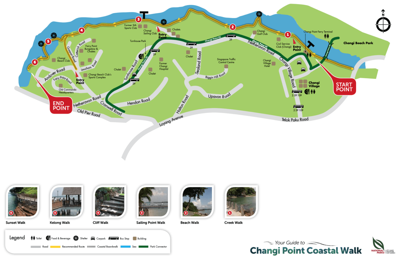 Hiking trails in Singapore