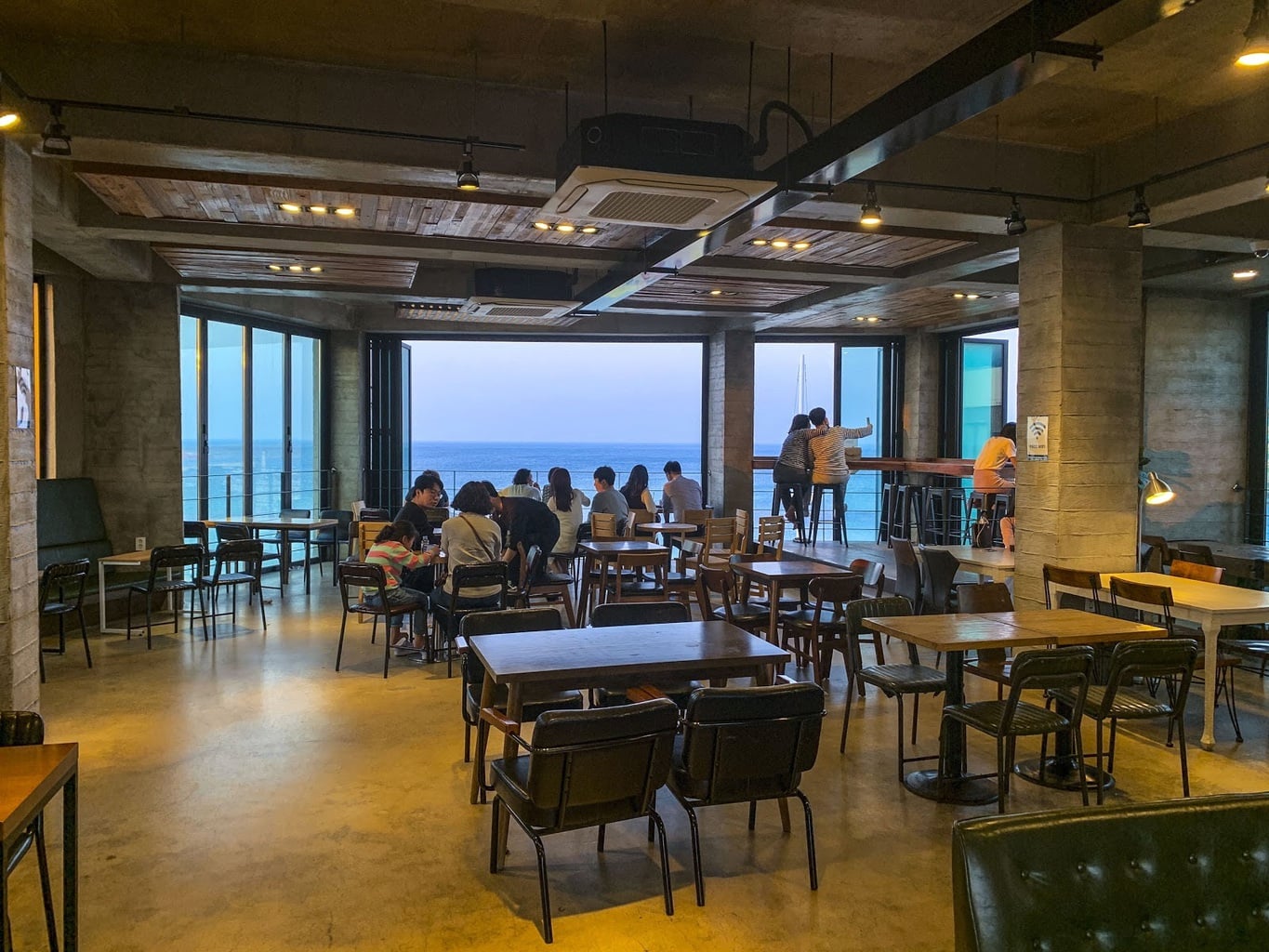 Coffee shops with ocean views, one of my personal favorite South Korean festivals